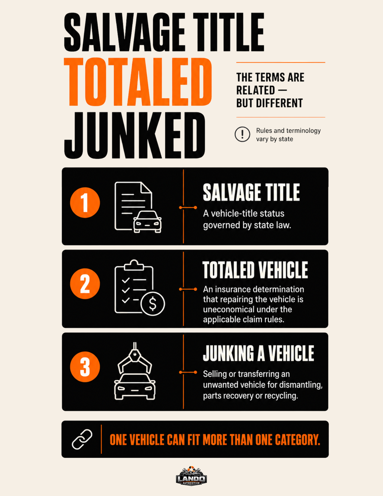 What You Need Before You Junk a Car