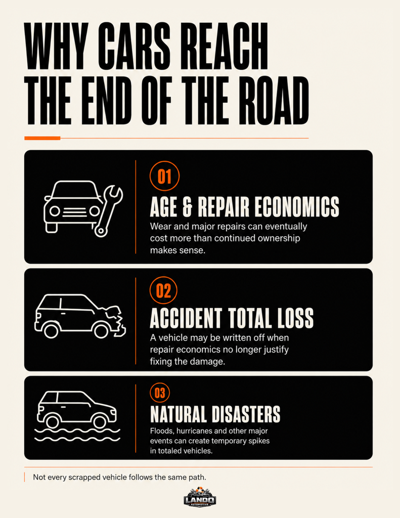 Why Cars Reach the End of the Road - Infographic